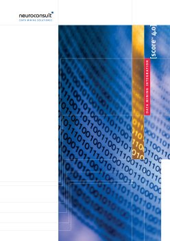 Booklet Score� 4.0 Data Mining Integration